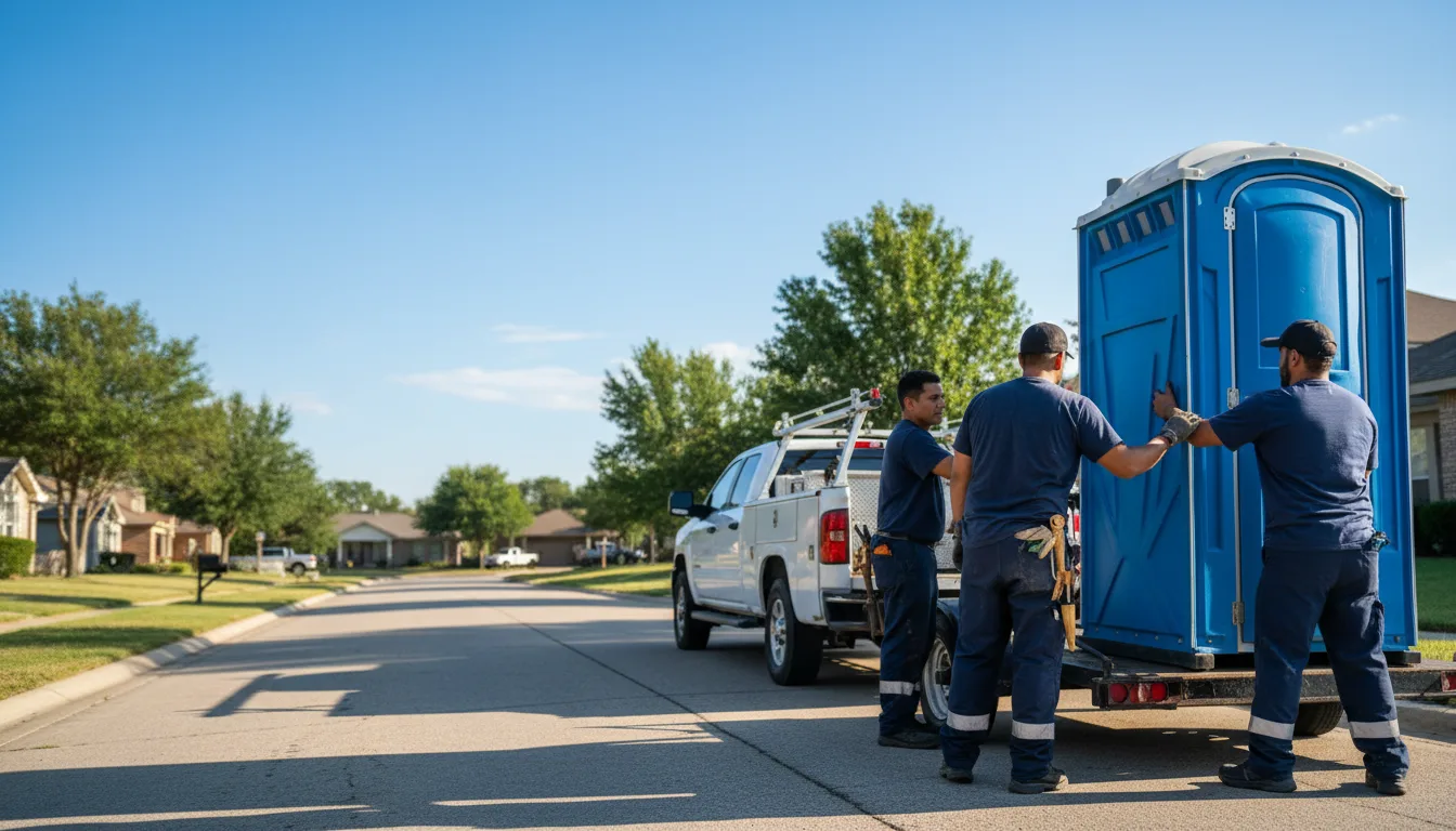 Portable Toilet Rental in Leaf River, IL near me